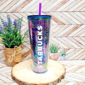 NWT Starbucks 2023 Oil Slick Iridescent Tumbler